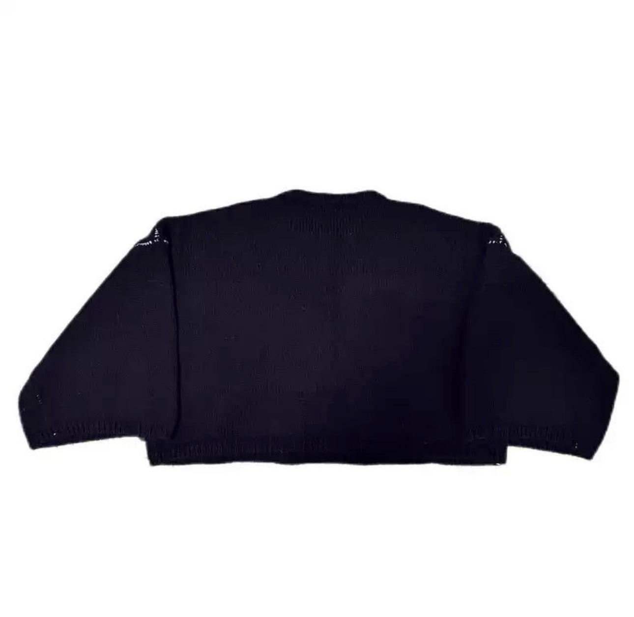 RAF Simons outline rs letter sweater