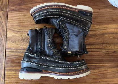 Visvim 12aw grizzly boots m10