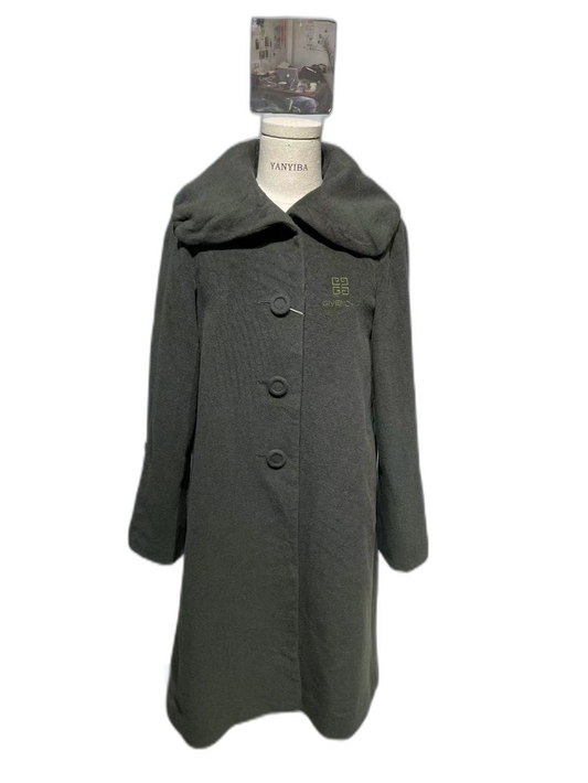 Givenchy Vintage Long Coat in Dark Color