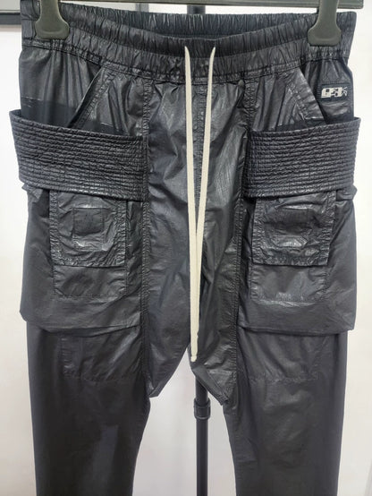 Rick Owens DRKSHDW Waxed Cargo Pants
