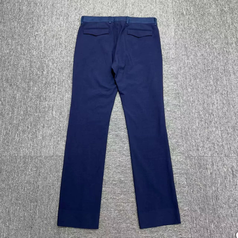 Dior Solid Wool Casual Pants-zp
