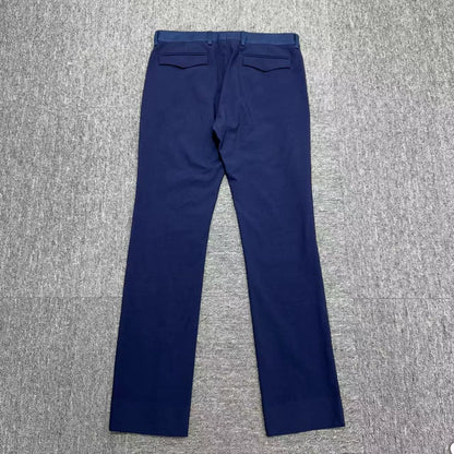 Dior Solid Wool Casual Pants-zp