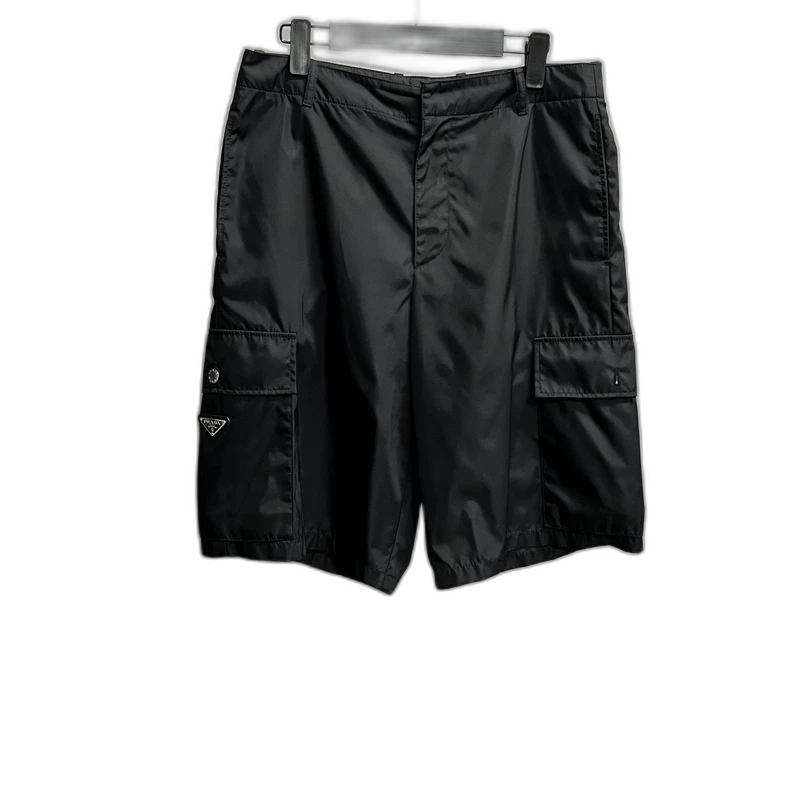 Prada Black Logo Design Shorts