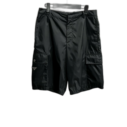 Prada Black Logo Design Shorts