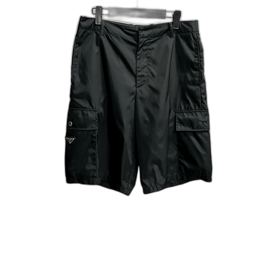Prada Black Logo Design Shorts