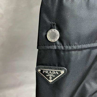 Prada Black Logo Design Shorts