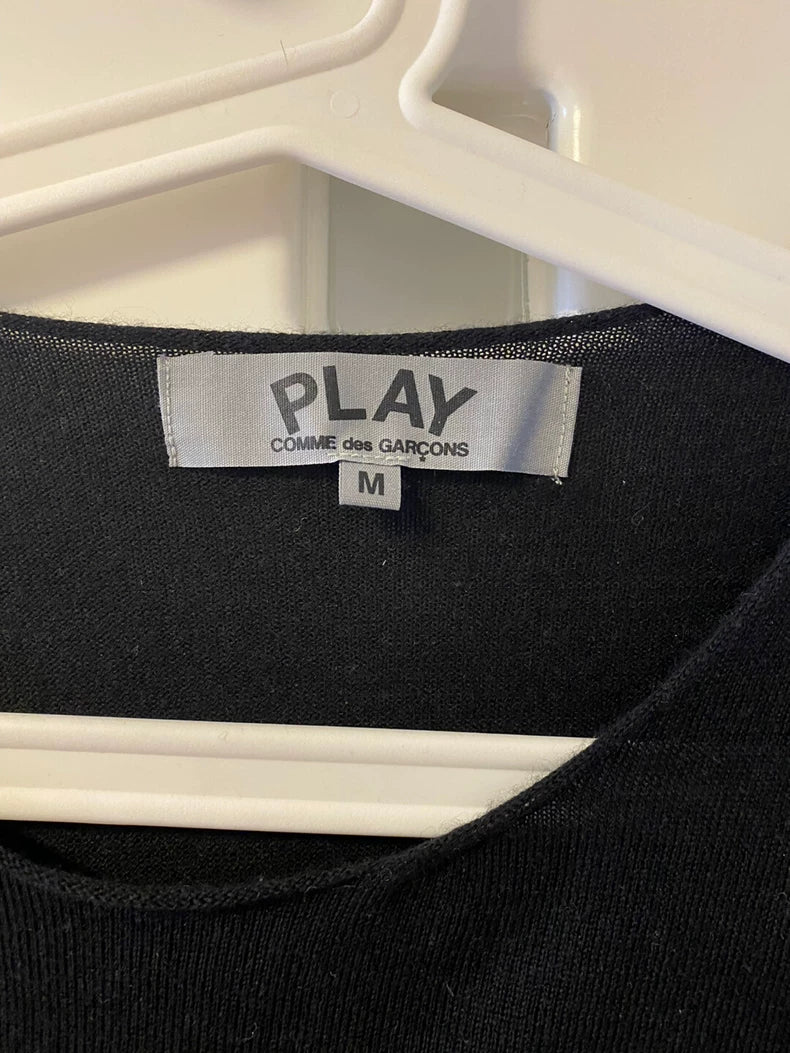 Play CDG Black Heart Cashmere Sweater