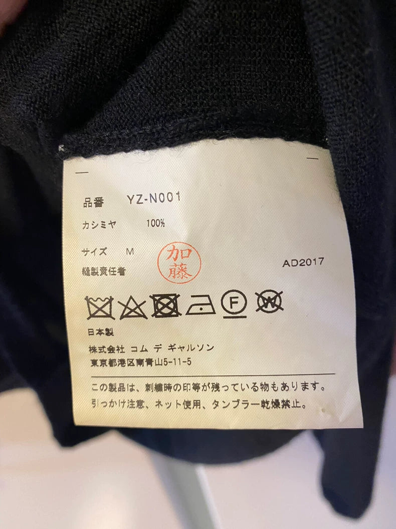 Play CDG Black Heart Cashmere Sweater