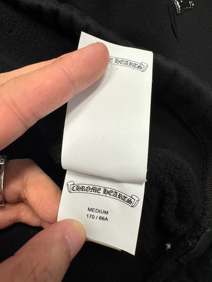 Chrome Hearts Black Cross Patch Sweatpants-yf