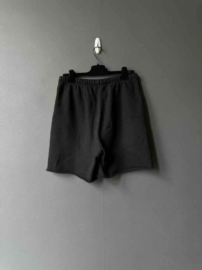 Celine Black Embroidered Logo Shorts