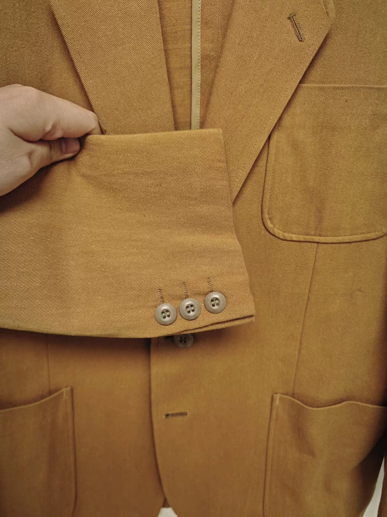 Comme des Garcons 80s Brown Blazer