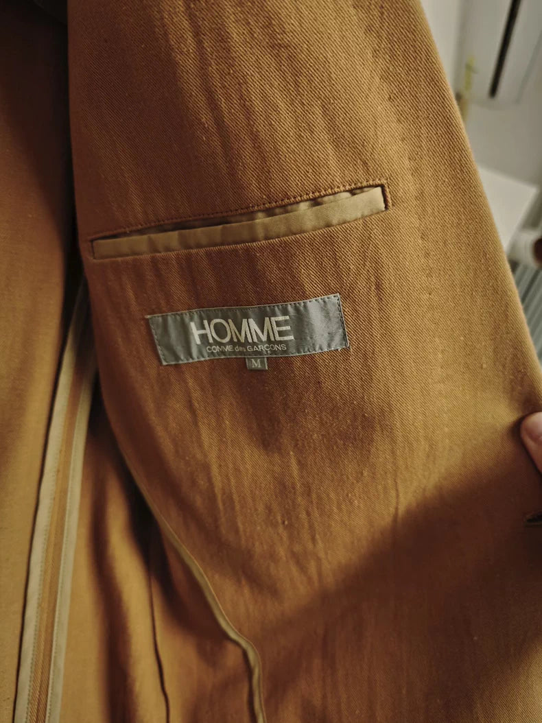Comme des Garcons 80s Brown Blazer