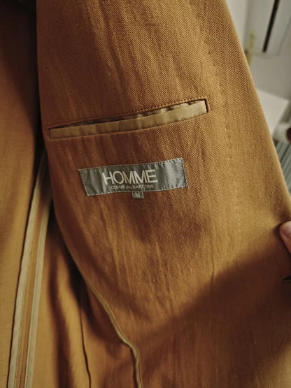 Comme des Garcons 80s Brown Blazer