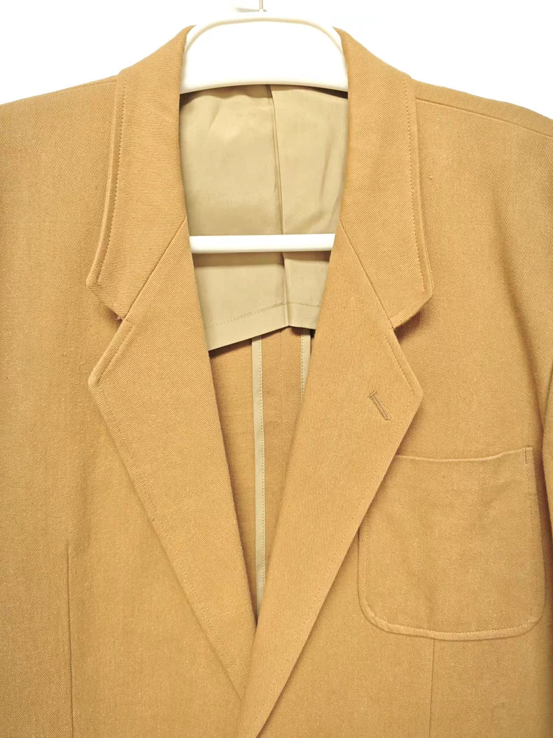 Comme des Garcons 80s Brown Blazer