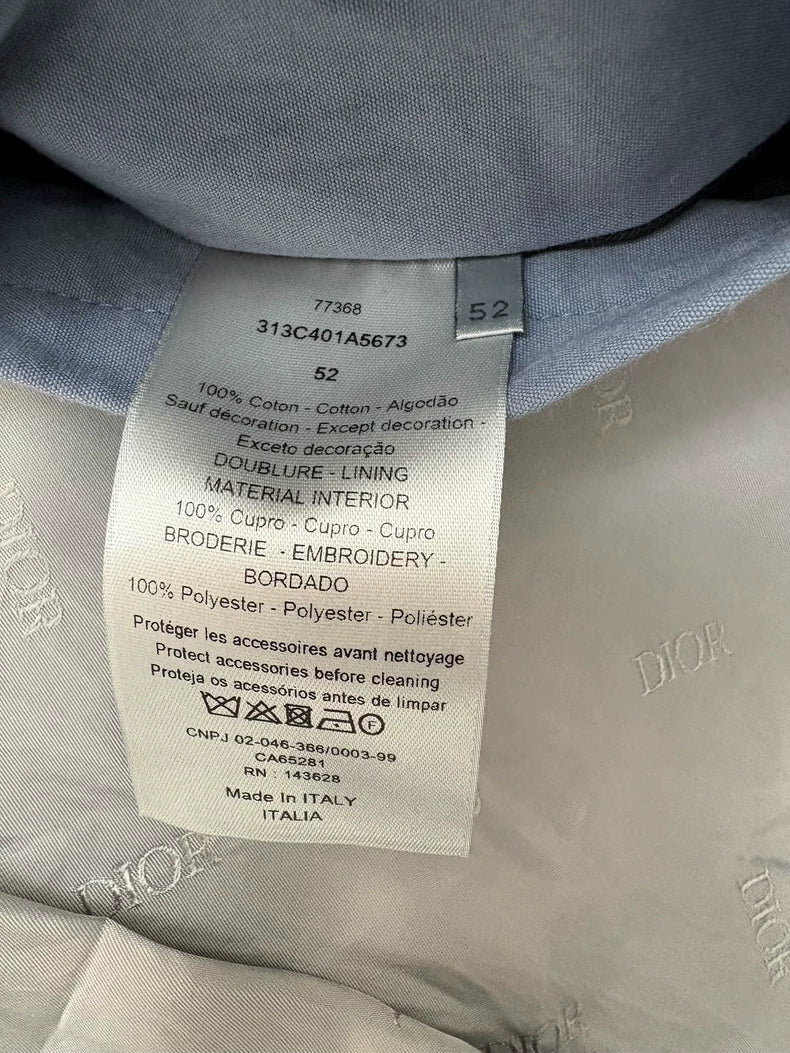 Dior Functional Jacket in Misty Blue