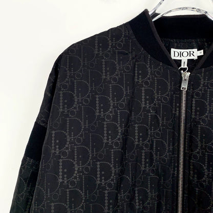 Dior Black Logo Zip Jacket