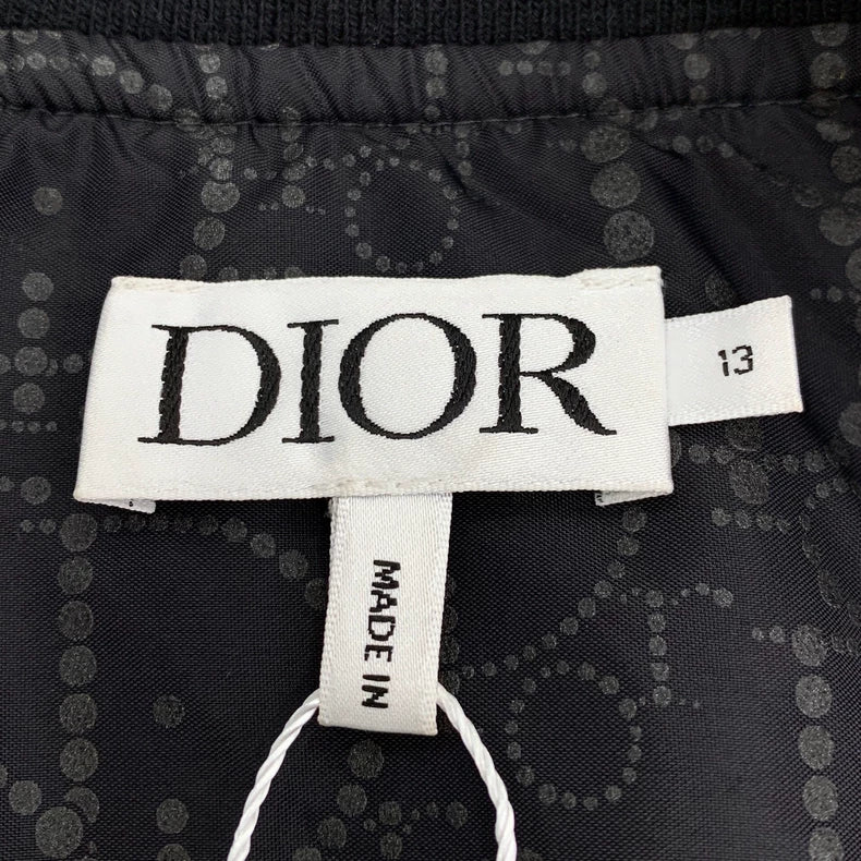 Dior Black Logo Zip Jacket