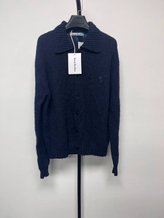 Acne Studios Letter Embroidery Cardigan-yf