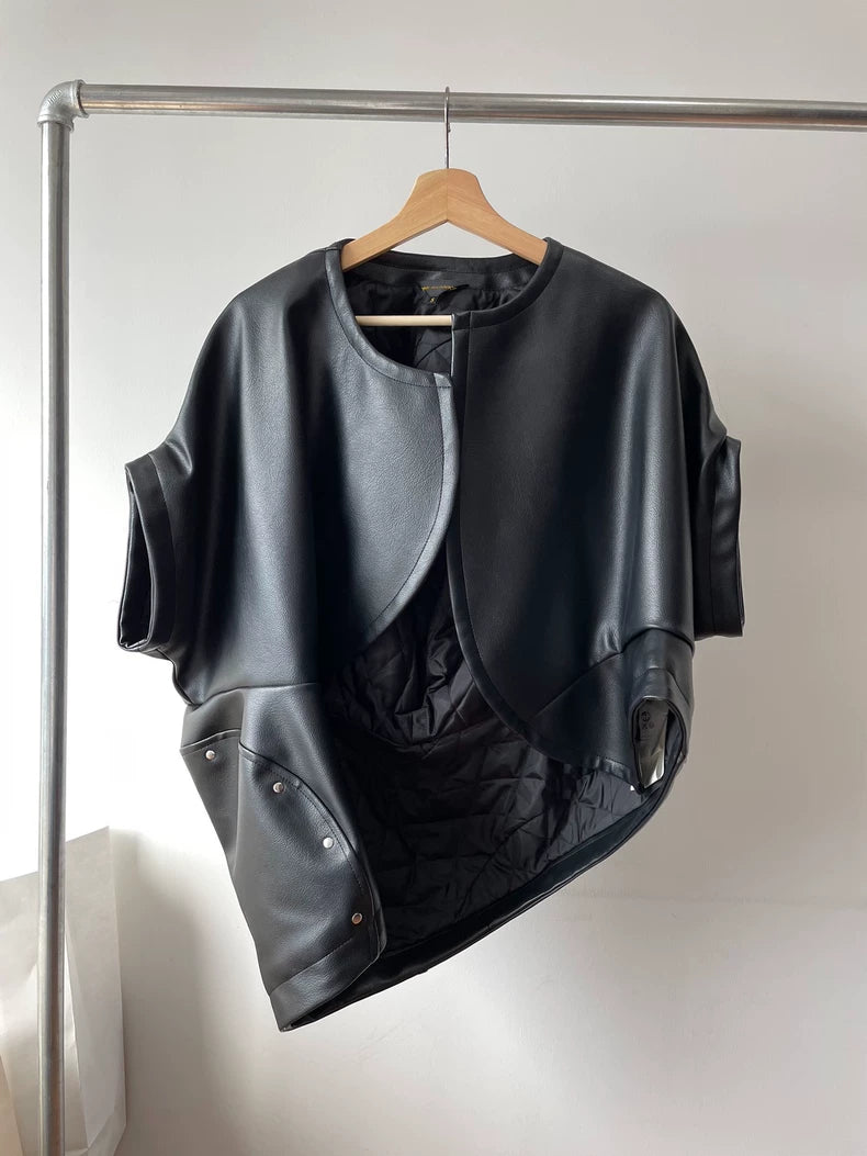 Comme des Garcons Leather Armor Jacket
