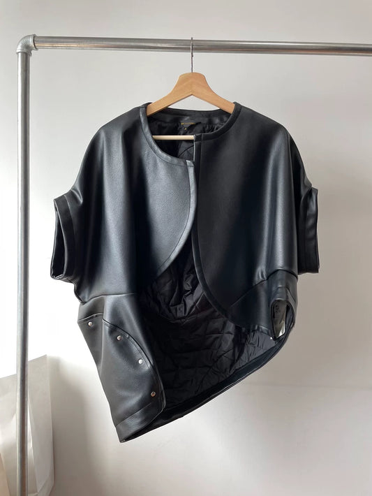 Comme des Garcons Leather Armor Jacket