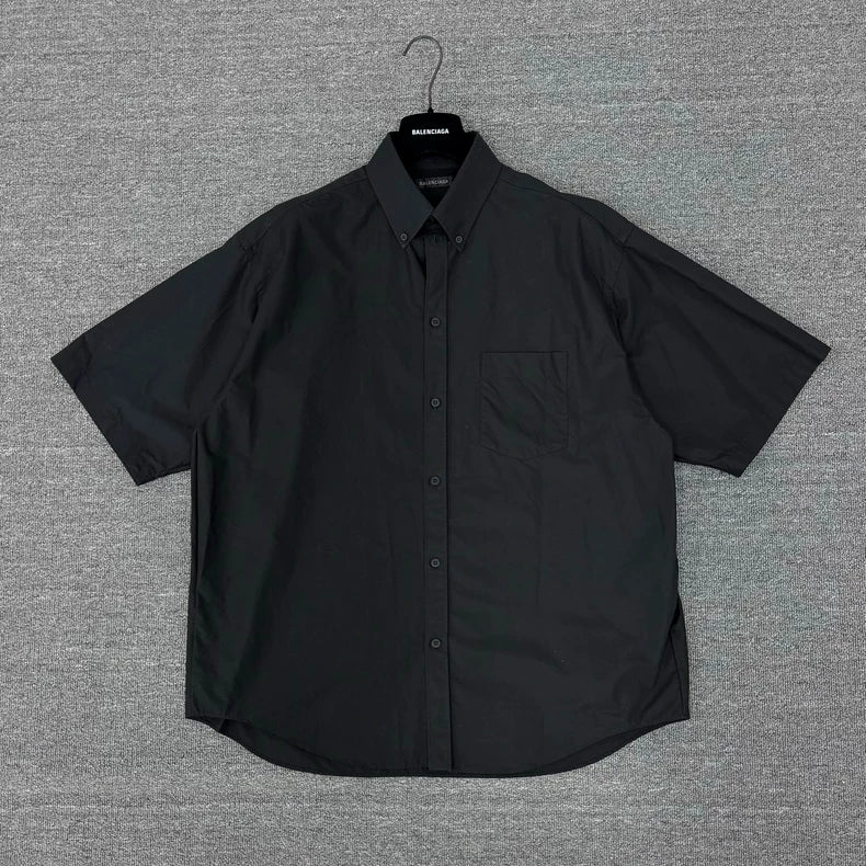 Balenciaga Black Bitcoin Short Sleeve Shirt