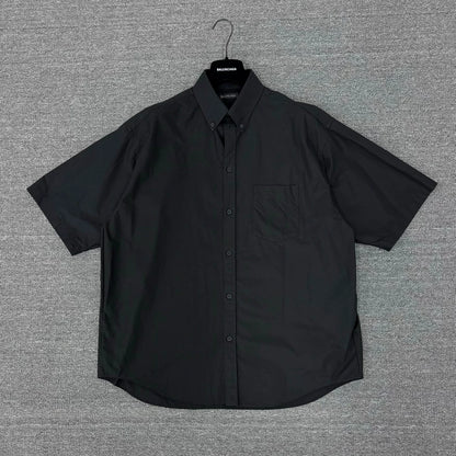 Balenciaga Black Bitcoin Short Sleeve Shirt