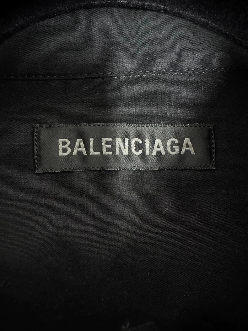 Balenciaga Black Bitcoin Short Sleeve Shirt