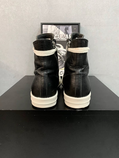 Rick Owens High-Top Leather Sneakers-yf