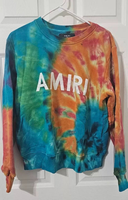 AMIRI Tie-Dye Logo Sweatshirt-yf
