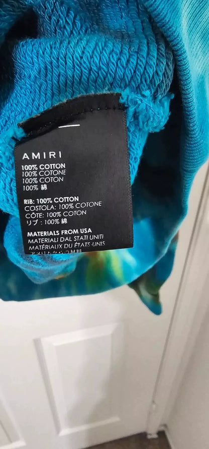 AMIRI Tie-Dye Logo Sweatshirt-yf