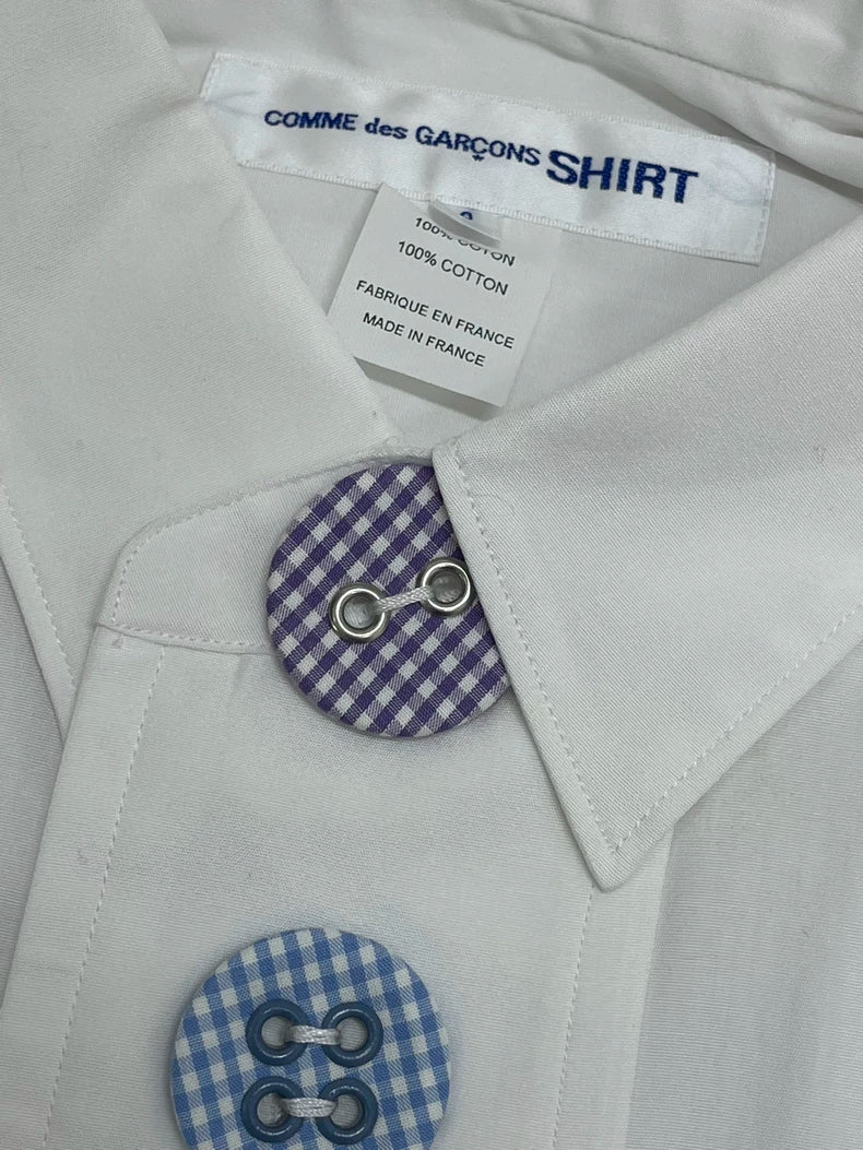 Comme des Garcons Colorful Button Shirt