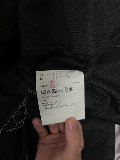 CdG HOMME PLUS Distressed Blazer Coat