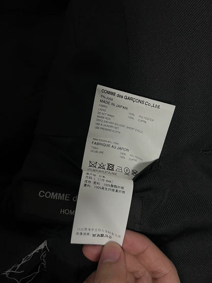 CdG HOMME PLUS Distressed Blazer Coat