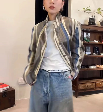 COMME des GARCONS Striped Suit Jacket