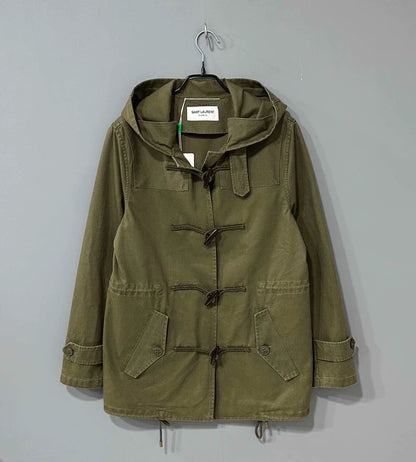 Saint Laurent Paris Green Duffle Coat