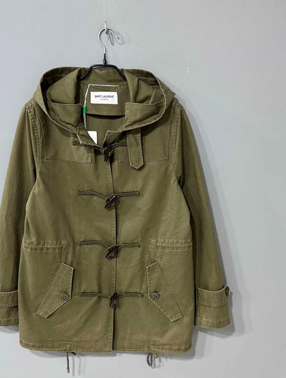 Saint Laurent Paris Green Duffle Coat