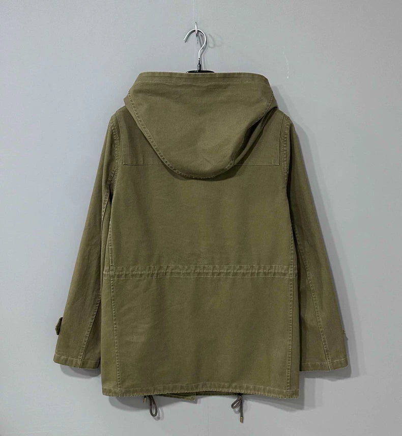 Saint Laurent Paris Green Duffle Coat