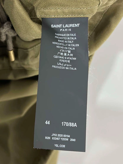 Saint Laurent Paris Green Duffle Coat