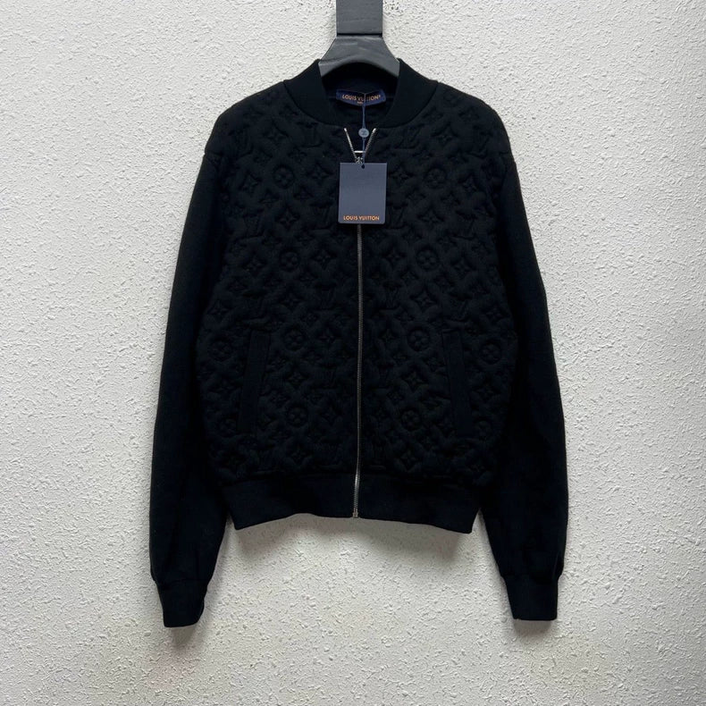 Louis Vuitton SS25 Embroidered Knit Jacket-yf