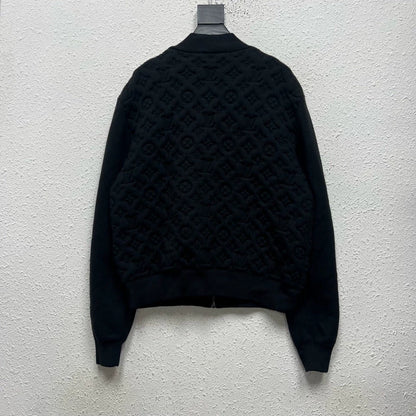 Louis Vuitton SS25 Embroidered Knit Jacket-yf