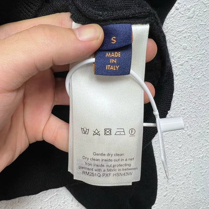 Louis Vuitton SS25 Embroidered Knit Jacket-yf