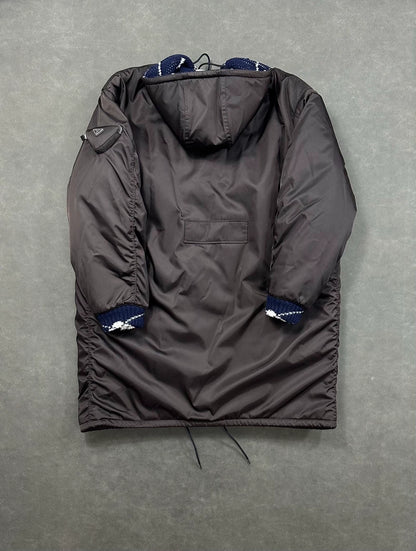 Prada Raf Simons Long Bomber Coat-yf