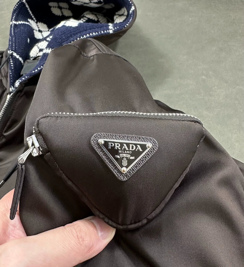 Prada Raf Simons Long Bomber Coat-yf