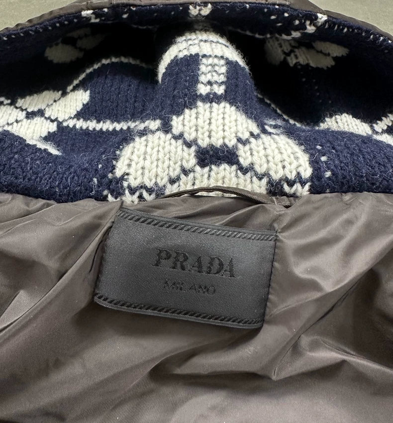 Prada Raf Simons Long Bomber Coat-yf