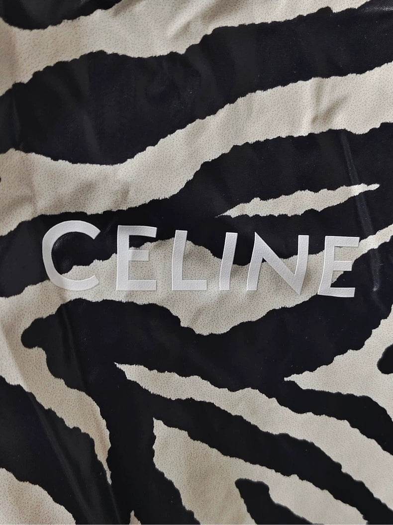 CELINE Tiger Pattern Hoodie Jacket Long Sleeve