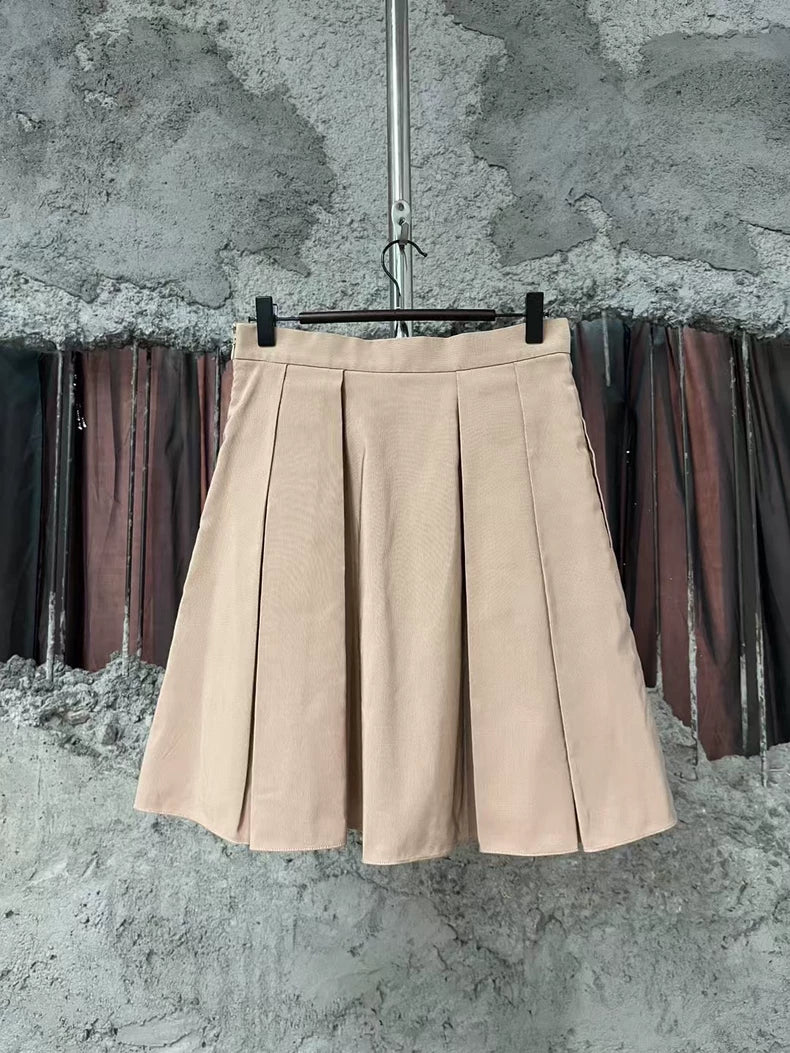 Dior Pleated Skirt in Pink Color