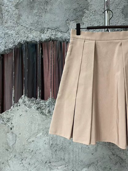Dior Pleated Skirt in Pink Color