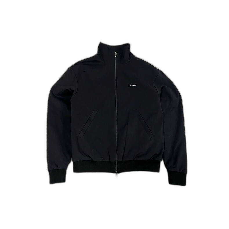 Balenciaga Zippered Outerwear with Logo