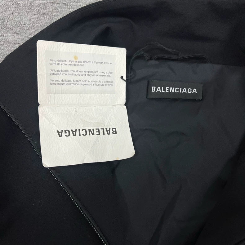 Balenciaga Zippered Outerwear with Logo