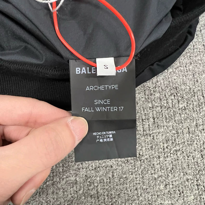 Balenciaga Zippered Outerwear with Logo
